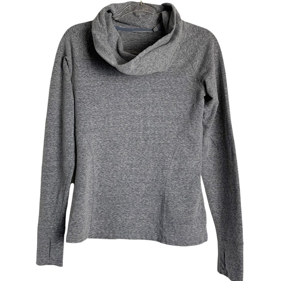 Athleta Womens Cowl Neck Long Sleeve Pullover Top - Picture 1 of 6